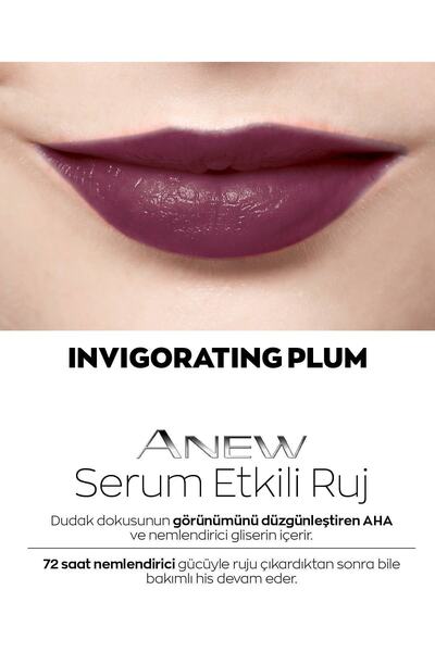 AVON Anew Colour Serum Ruj - Invigorating Plum