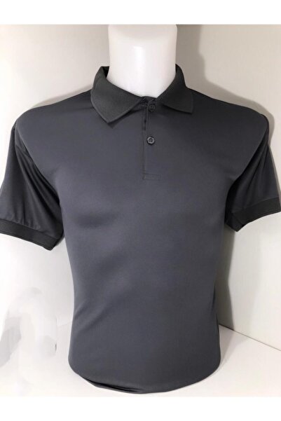 nacar çarşı Ανδρικό μπλουζάκι με λαιμόκοψη πόλο και σμοκέ εφέ