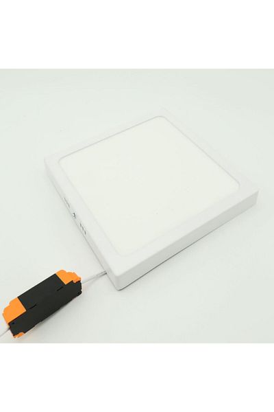 Sunlight وحدة إنارة LED مربعة مثبتة على السطح بقدرة 25 وات مع محول ضوء النهار