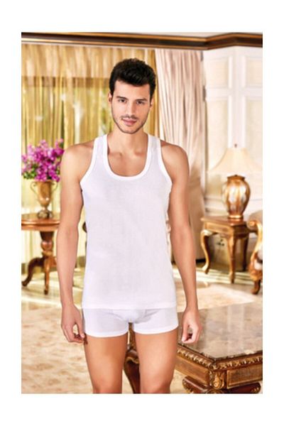SWATİ Ανδρικό εσώρουχο White Berrak 6 τεμαχίων Original