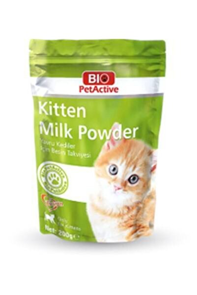 Bio PetActive Yavru Kedi Süt Tozu Besin Takviyesi 200 gr (mr.002)