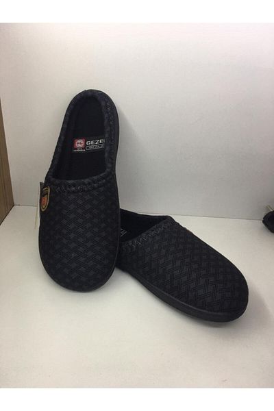 GEZER Papuci de casă pentru bărbați cu talpă moale de iarnă