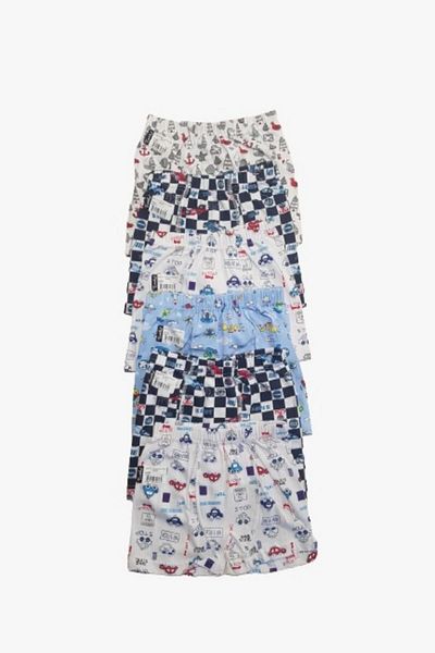 Tutku Boy's Mixed Pattern Boxers 6 Pack