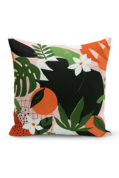 Filamente Double Sided Digital Printing Throw Pillow Cover