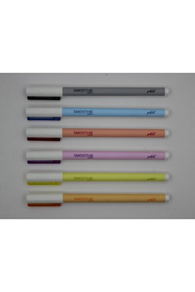 Scrikss Smoothie Jel Kalem 0.7mm Siyah-kırmızı-mavi-mor-turuncu-sarı