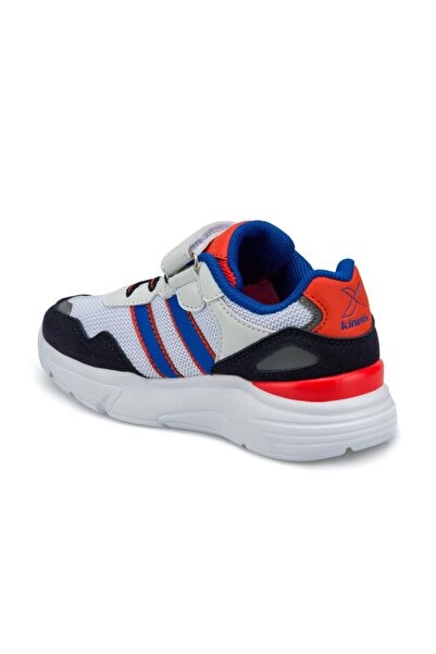 Kinetix SANTA J Pantofi albi de mers pentru băiat 100493832