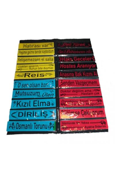 motobisikletim Bisiklet Resimli Yazı Seti [sticker Paket [200 Adet]