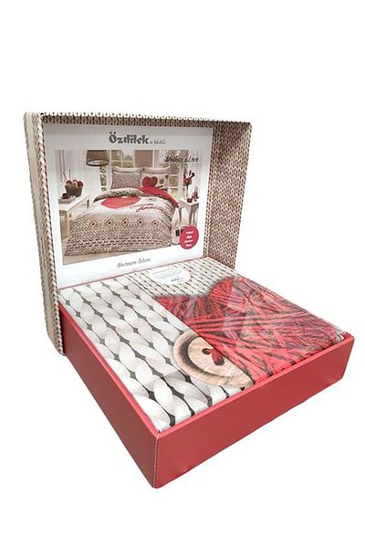 Özdilek My Dear Mother Duvet Cover Set with 4 Pillowcases Mother's Love