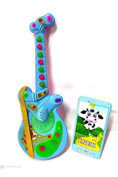 berattoys Berattoy Iki Ürün Birarada Pilli Işıklı Türkçe Müzikli Gitar&ışıklı...