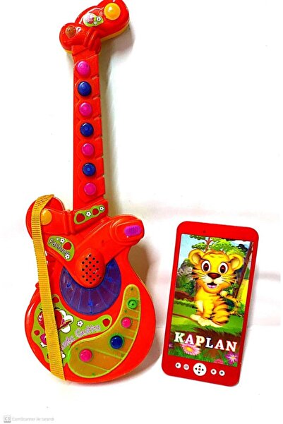 berattoys Berattoy Iki Ürün Birarada Pilli Işıklı Türkçe Müzikli Gitar&ışıklı...