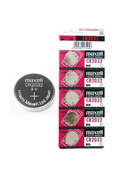 Maxell Hesap Makinesi Pili 5'li Paket (cr2032)(ekonomik Lityum Pil)