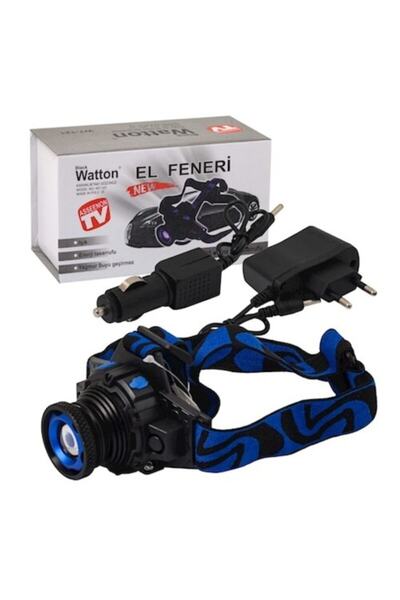 Watton Wt-121 Multi Color Şarjlı Zoomlu Kafa Lambası