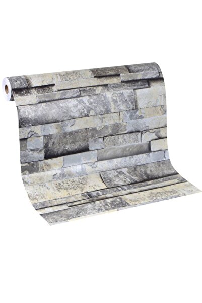 Örtücüm 3d Tuğla Duvar Desenli Kendinden Yapışkanlı Folyo Kağıt Kaplama 45 Cm X 15 Metre