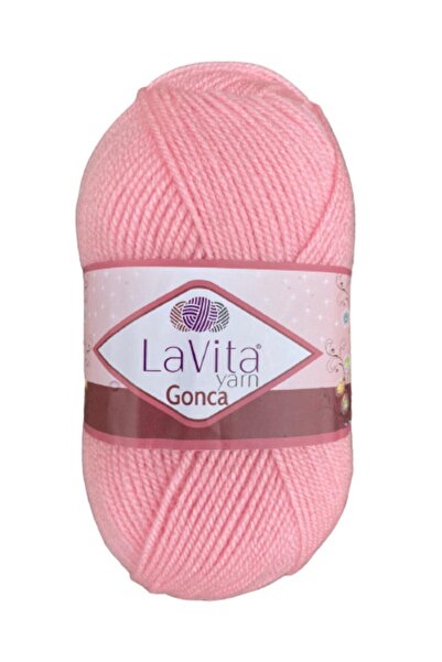 LaVita Yarn غزل تاكا للحياكة اليدوية من جونكا (4007-BABY PINK)