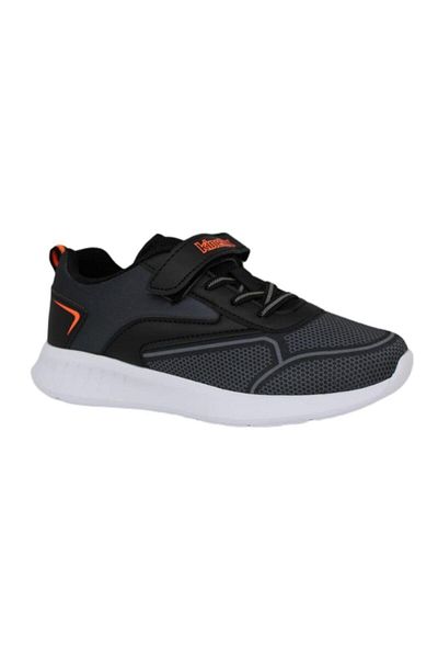Kinetix Roly 1Fx Black Male Child Running Shoes 100586048