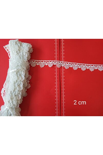 DUAYEN Güpür Dantel Fisto Çıtır Desen 2 Metre