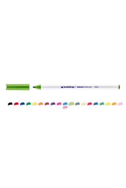 Edding 4600 Kumaş Boyama Kalemi 1.0mm Açık Yeşil