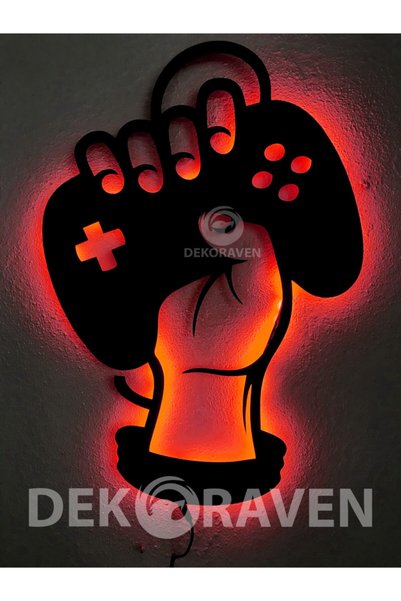 dekoraven Game Pad Led Işıklı Tablo