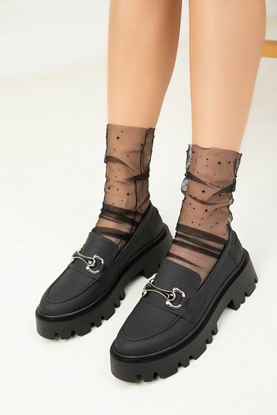 SOHO Schwarze Freizeitschuhe für Damen 18484