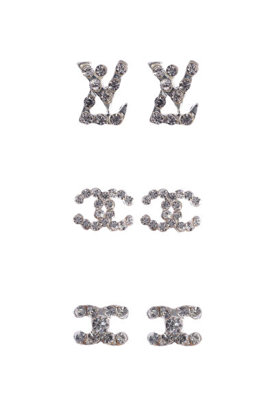 ALYA SİMİN Nail art Tırnak Süsleme Taşı 3'lü Ekonomik Paket LV