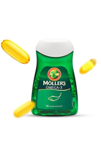 Möller's Omega-3 Takviye Edici Gıda 60 Yumuşak Kapsül