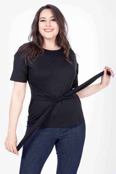 MYLİNE Tricou cu curea în față