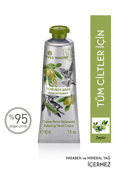 Yves Rocher Nemlendirici El Kremi- Ferahlatıcı Zeytin Turunç- 30ml-28172