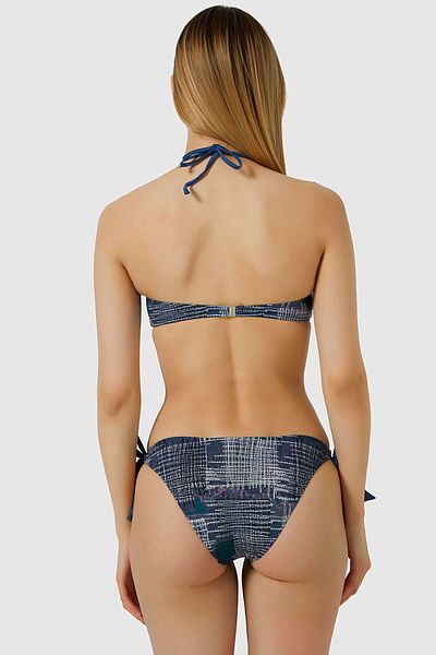 AYYILDIZ 5501 Purple Strapless Bikini Set
