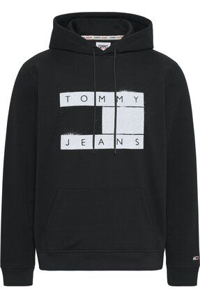 Tommy Hilfiger Tommy Jeans Erkek Reg Flag Spray Kapu onlu Sweatsh rt Fiyat Yorumlar Trendyol