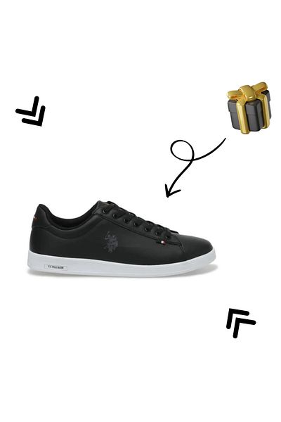 U.S. Polo Assn. US Polo AssnFRANCO GSN New Season Orthopedic 3FX Syah Unisex Sneaker