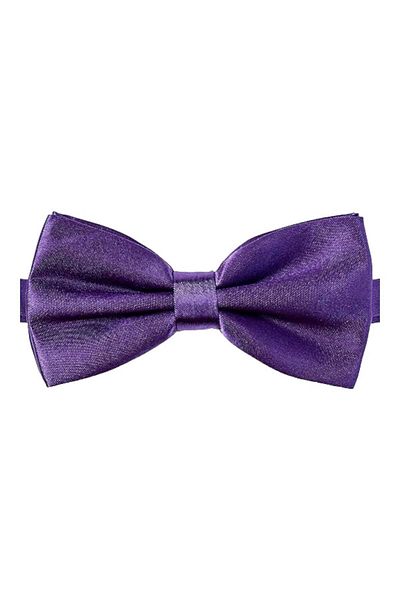 Trenderrs Papion de damă din satin de culoare uni