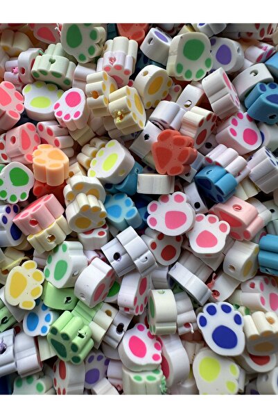 LİVZA BİJUTERİ Livza Bijuteri Polimer Kil Figür Fimo Pati 20 Adet