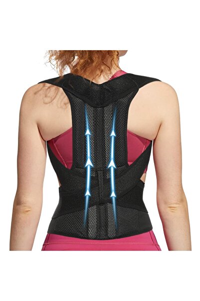 Ankaflex Duruş Düzeltici Korse Dik Duruş Korsesi Omuz Bel Sırt Korsesi Omurga...