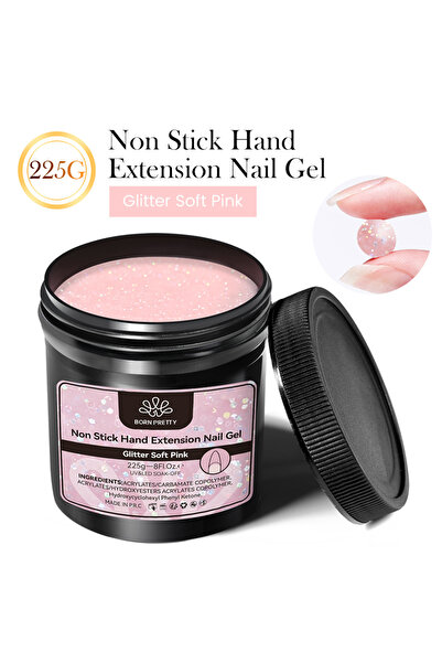 Born Pretty 225g Non Stıck Extensıon Gel (yapışkan Katsız Katı Tırnak Uzatma ...