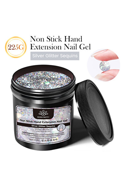 Born Pretty 225g Non Stıck Extensıon Gel (yapışkan Katsız Katı Tırnak Uzatma ...