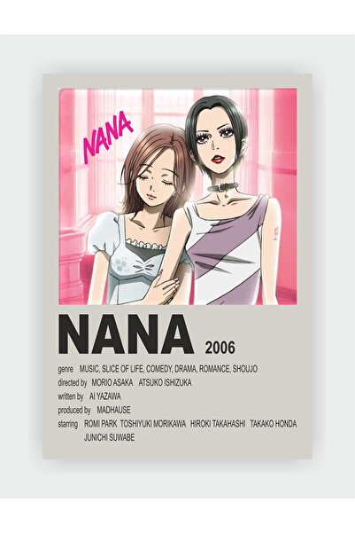 fırsatlar diyarı Nana Anime Manga Dizi Duvar Posteri - Kalın Kağıt - Çerçevesiz