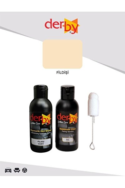 Derby Fildişi Döşeme Boyası Ve Boya Sonrası Sabitleme Cilası