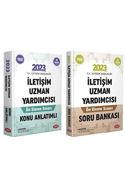 Data Yayınları 2023 GYS İletişim Başkanlığı İletişim Uzman Yardımcısı Ön Elem...