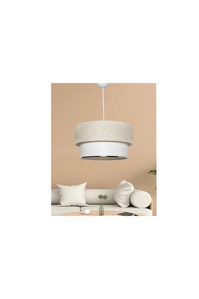 EvLight EVLIGHT CAKE PENDANT CHANDELIER, CREAM