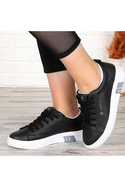 lumberjack Tenis de damă TINA Negru - Alb New Season Orthopedic