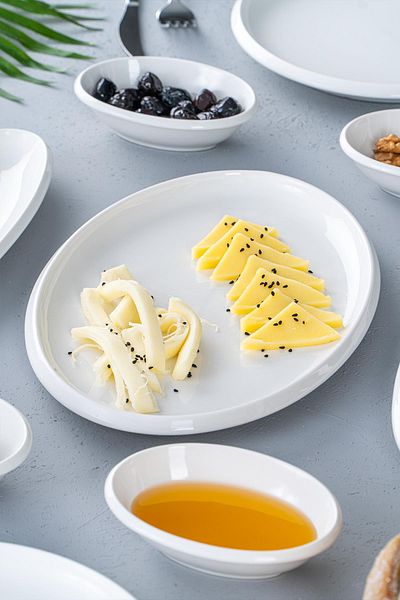 ACAR Freya 6-Piece Personality Porcelain Breakfast Set - 13 Pieces