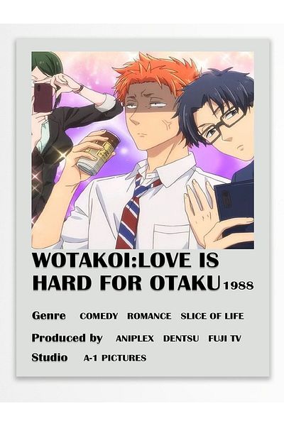 Postifull Αφίσα Anime - Χαρτί με χοντρή επίστρωση, διακόσμηση Duar χωρίς πλαίσιο