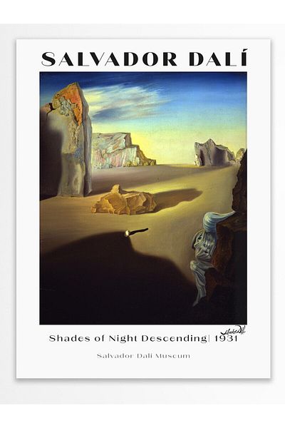 Postifull Αφίσα τοίχου Salvador Dali - Σειρά Art, Χοντρό χαρτί, Χωρίς πλαίσιο