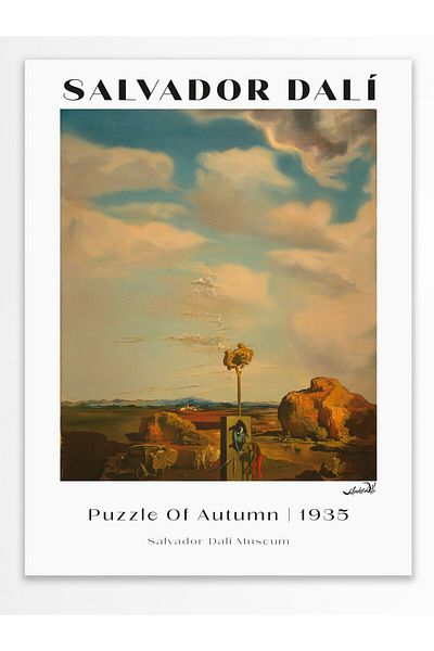 Postifull Αφίσα τοίχου Salvador Dali - Σειρά Art, Χοντρό χαρτί, Χωρίς πλαίσιο