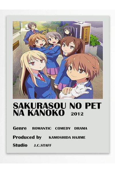 Postifull Αφίσα Anime - Χαρτί με χοντρή επίστρωση, διακόσμηση Duar χωρίς πλαίσιο
