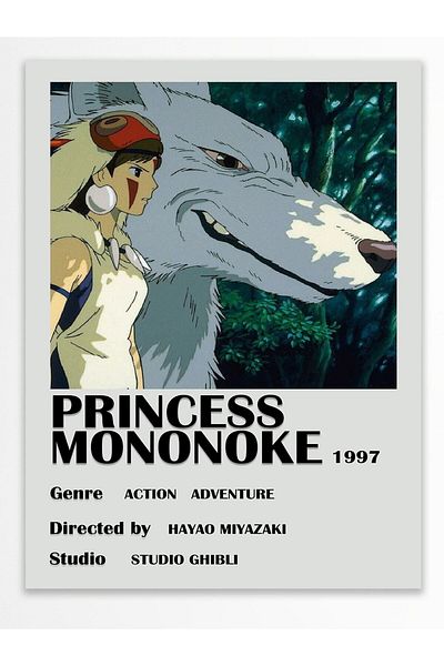 Postifull Αφίσα Anime - Χαρτί με χοντρή επίστρωση, διακόσμηση Duar χωρίς πλαίσιο