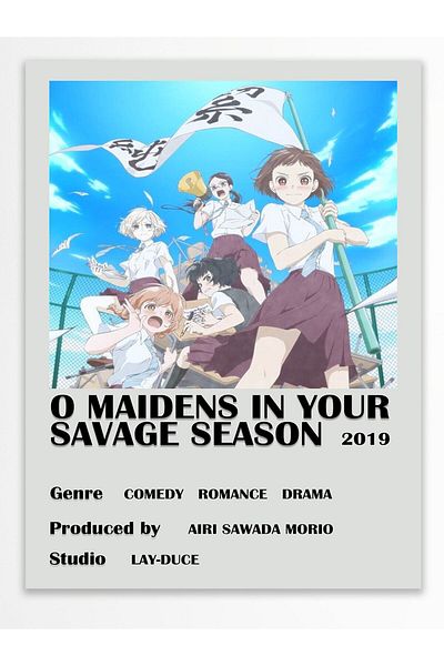 Postifull Poster Anime - Hârtie de artă groasă, decor duar fără cadru