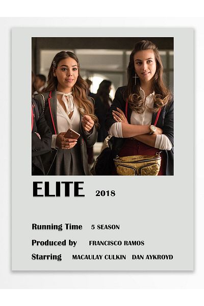 Postifull Αφίσα ταινίας - Αφίσα τοίχου - Αφίσα Polaroid Design, Χωρίς πλαίσιο - Χαρτί με παχιά επίστρωση