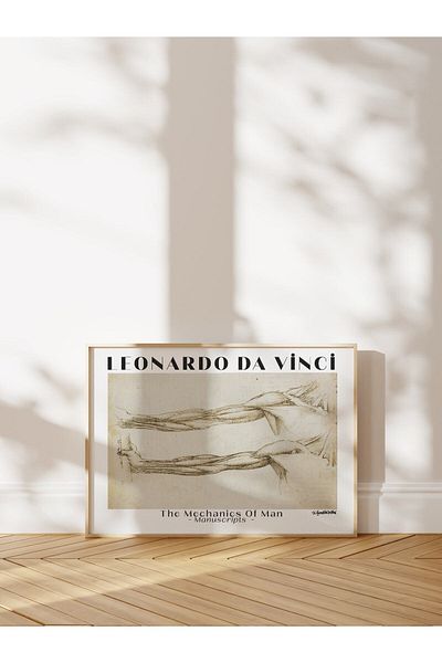 Postifull Αφίσα Leonardo Da Vinci Duar - Αφίσα σειράς τέχνης από χαρτί χωρίς πλαίσιο