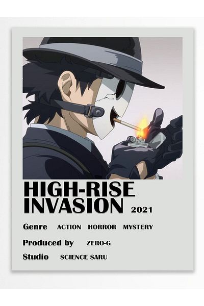 Postifull Αφίσα Anime - Χαρτί με χοντρή επίστρωση, διακόσμηση Duar χωρίς πλαίσιο